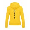 Dámská mikina Premium Sun yellow (Slunečná žlutá)