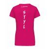 Dámské tričko premium back fuchsia