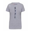 Dámské tričko premium back grey