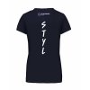 Dámské tričko premium back navy