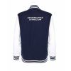 College mikina back navy