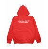 Oversize mikina Premium Soft Red (Jemná červená)