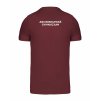 Pánské tričko premium back burgundy