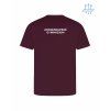 Pánské funkční tričko Burgundy (Vínová)