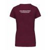 Dámské tričko premium back burgundy