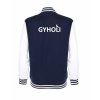College mikina back navy