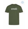 Pánské funkční tričko Earthy green (Zemitá zelená)