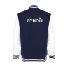College mikina back navy