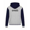 College mikina s kapucí Oxford Grey Navy White (Šedá námořnická modrá bílá)