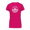 Dámské tričko premium back fuchsia