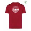 Dospělé EKO tričko Premium Hibiscus red (Tmavě červená)