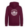 Dětská mikina Premium back burgundy