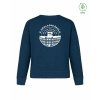 Dámský EKO crewneck Premium Peacock blue (Modrozelená)