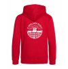 Dětská mikina na zip Premium Fire red (Ohnivá červená)