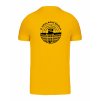Pánské tričko premium back yellow