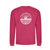 Dětská mikina bez kapuci Hot Pink (Sytá růžová)