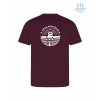 Dětské funkční tričko Burgundy (Vínová)