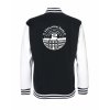 College mikina back black