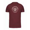 Pánské tričko premium back burgundy