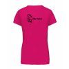 Dámské tričko premium back fuchsia