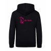 Dětská mikina na zip Premium Deep black (Klasická černá)