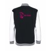 College mikina back black