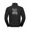 Pánská mikina na zip Elegant Black (Černá)