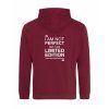 Dospělá mikina Premium back burgundy