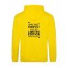 Dospělá mikina Premium back yellow