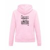 Dámská mikina Premium Baby pink (Svítivě růžová)