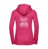 Dámská mikina luxury back fuchsia