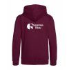 Dětská mikina na zip Premium Burgundy (Vínová)