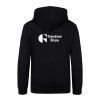 Dětská mikina na zip Premium Deep black (Klasická černá)