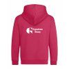 Dětská mikina na zip Premium Hot Pink (Sytá růžová)