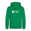 Dětská mikina na zip Premium Kelly green (Klasická zelená)