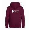 Dětská mikina Premium back burgundy