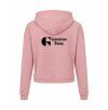 Dámská crop mikina Dusty pink (Starorůžová)