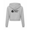 Dámská crop mikina Heather grey (Světlá šedá)