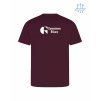 Pánské funkční tričko Burgundy (Vínová)