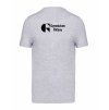 Pánské tričko premium back grey