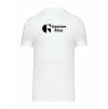 Pánské tričko premium back white