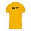Pánské tričko premium back yellow
