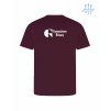 Dětské funkční tričko Burgundy (Vínová)