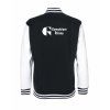 College mikina back black