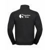 Pánská mikina na zip Elegant Black (Černá)