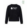 Dámský EKO crewneck Premium Black (Černá)
