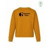 Dámský EKO crewneck Premium Curcuma (Kurkumově žlutá)