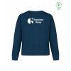 Dámský EKO crewneck Premium Peacock blue (Modrozelená)