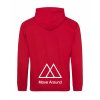 Dospělá mikina Premium back red