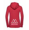 Dámská mikina luxury back red
